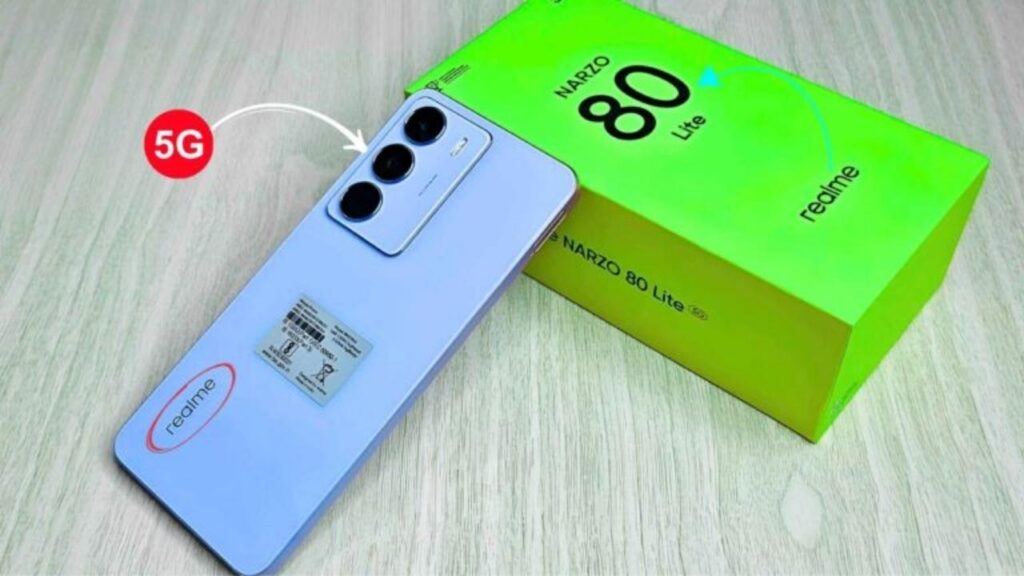 Realme Narzo 80 Lite 5G 2026: Diseño Moderno, Rendimiento Eficiente y Conectividad 5G a Precio Económico